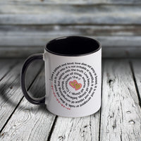 11oz Custom Mug - Love is Patient Love is Kind  - Personalized (Optional)
