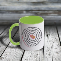 11oz Custom Mug - Love is Patient Love is Kind  - Personalized (Optional)