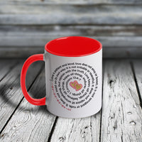 11oz Custom Mug - Love is Patient Love is Kind  - Personalized (Optional)