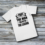 Unisex Custom Tees - THE MAN THE MYTH THE LEGEND