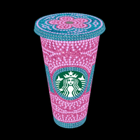 MOM Rhinestone Glitter Tumbler