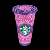 MOM Rhinestone Glitter Tumbler