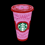 MOM Rhinestone Glitter Tumbler