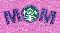 MOM Rhinestone Glitter Tumbler