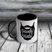 11oz Custom Mug - Movember Series - Beardy Weirdy