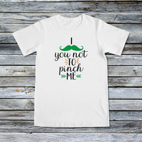 Unisex Custom Tees - Movember - I Mustache You Not to Pinch Me