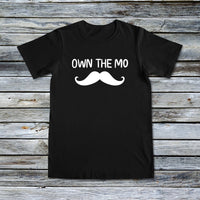 Unisex Custom Tees - Movember - Own The Mo