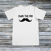 Unisex Custom Tees - Movember - Own The Mo