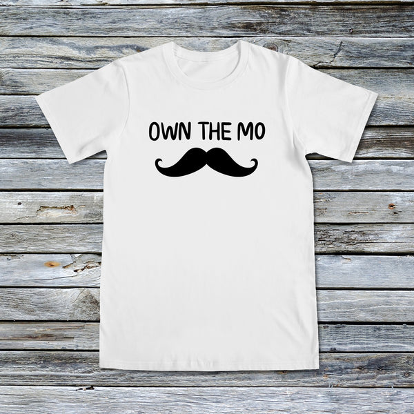 Unisex Custom Tees - Movember - Own The Mo