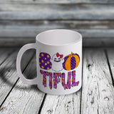 11oz Custom Halloween Mug - HALLOWEEN - BooTIFUL