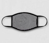Adjustable Face Mask - Optical Illusion Series