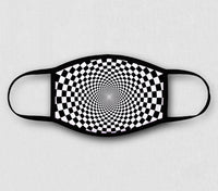 Adjustable Face Mask - Optical Illusion Series