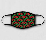 Adjustable Face Mask - Optical Illusion Series