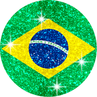 Fashion Glitter Decals for Phone Grips - World Country Flags | Phone Grip NOT INCLUDED |