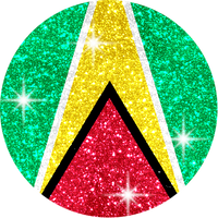 Fashion Glitter Decals for Phone Grips - West Indian Flags | Phone Grip NOT INCLUDED |