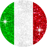 Fashion Glitter Decals for Phone Grips - World Country Flags | Phone Grip NOT INCLUDED |