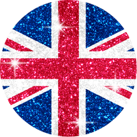 Fashion Glitter Decals for Phone Grips - World Country Flags | Phone Grip NOT INCLUDED |