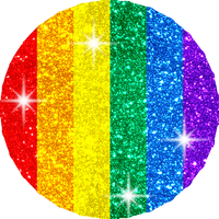 Fashion Glitter Decals for Phone Grips - Gay Pride Flags | Phone Grip NOT INCLUDED |