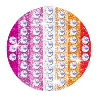 Fashion Glitter Decals for Phone Grips - Gay Pride Flags | Phone Grip NOT INCLUDED |