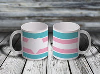 11oz Custom Mug - PRIDE Heart Mugs