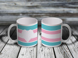11oz Custom Mug - PRIDE Heart Mugs