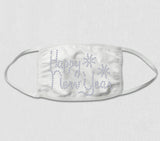 Rhinestone Face Mask - Happy New Year