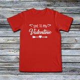 Unisex Custom Tees - She's / He's is My Valentine