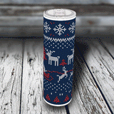 20 oz. Holiday Skinny Tumbler - Ugly Christmas Sweaters
