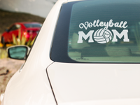 Custom Car Decal - SPORTS MOM PRIDE