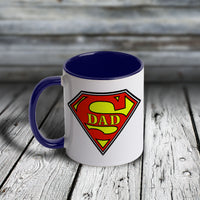 11oz Custom Mug - SUPER DAD