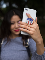 Fashion Glitter Decals for Phone Grips - World Country Flags | Phone Grip NOT INCLUDED |