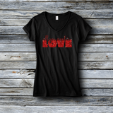 Glitter Fashion Custom Tees - Valentine's Day: All You Need Is Love