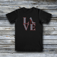 Rhinestone Custom Tees - Valentine's Day: LOVE HEELS