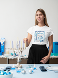 Unisex Custom Tees - HAPPY HANUKKAH Subway Art T-Shirt